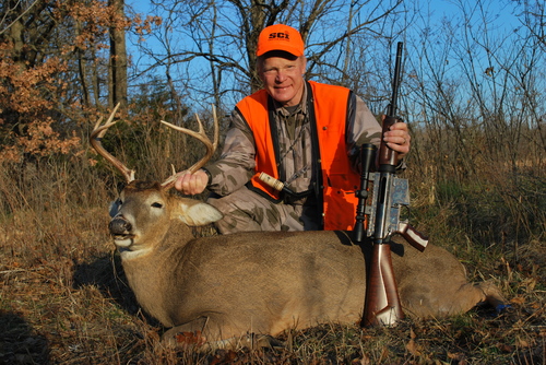Craig Boddington hunting whitetail deer with AR10