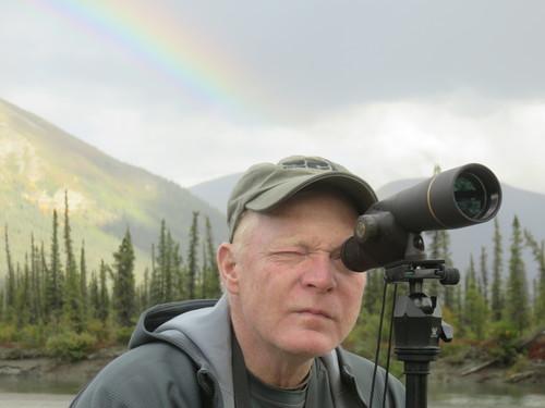 Craig Boddington, spotting scope, rainbow