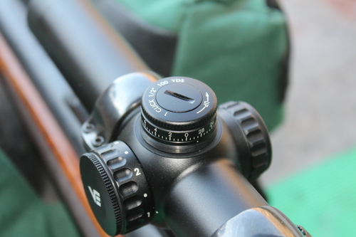 three-turret rifle scope, Vector Optics, Continental Line Scope