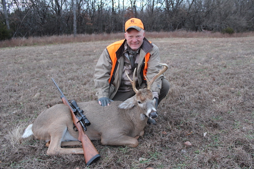 Craig Boddington, deer hunt, Kansas, buck, Roberts .257